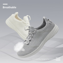 Wholesale Custom Women's Breathable Mesh Upper Memory Foam Insole Sneakers for Women